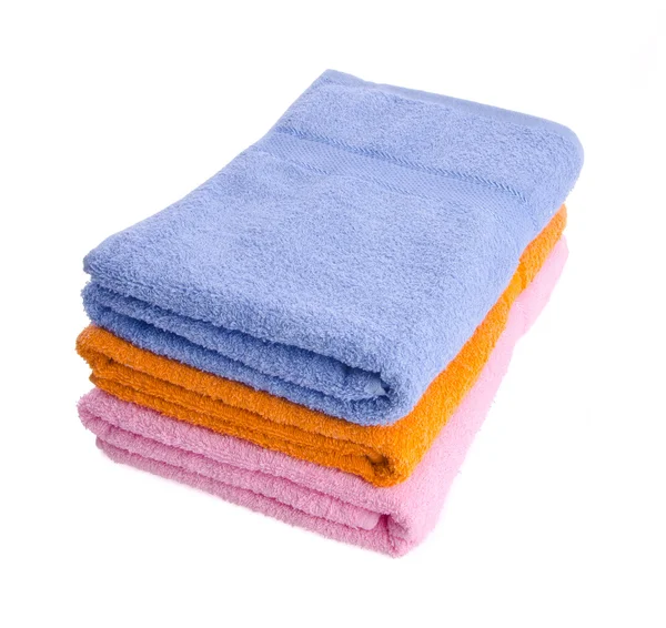 Handdoek, handdoek op achtergrond. — Stockfoto