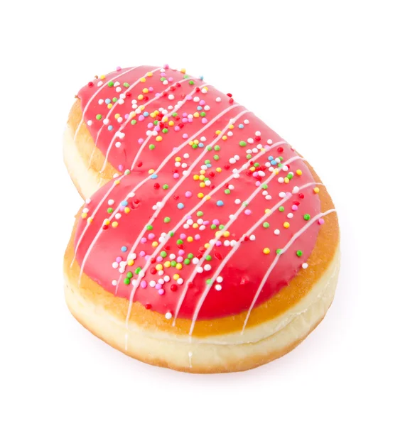 Donut, funny donut on background — Stock Photo, Image