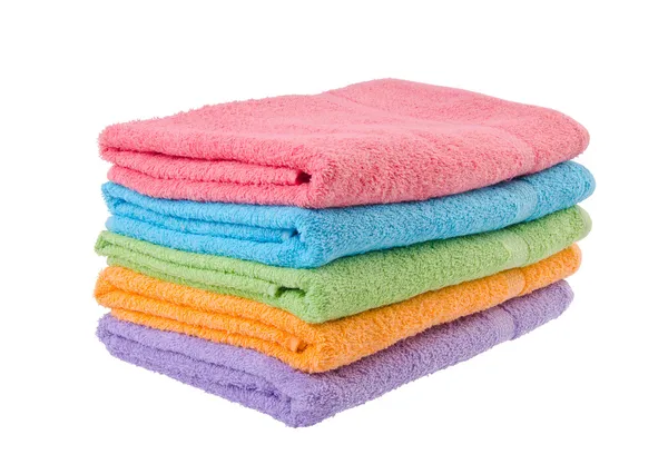 Towel, bath towel on background. — Stock Photo, Image