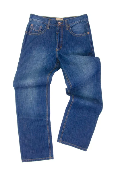 Jeans, stylish jeans on blackground — Stock Photo, Image