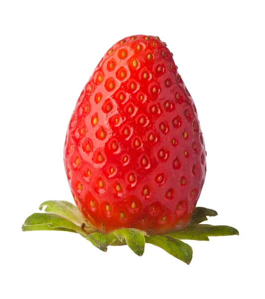 Erdbeere, frische rote Erdbeere auf Hintergrund — Stockfoto