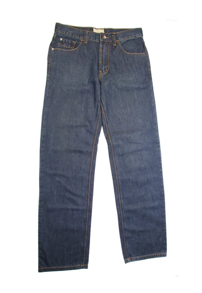 Джинсы, стильные джинсы на черном поле — стоковое фото