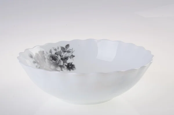 Bowl, ceramic bowl on white background Stock Photo