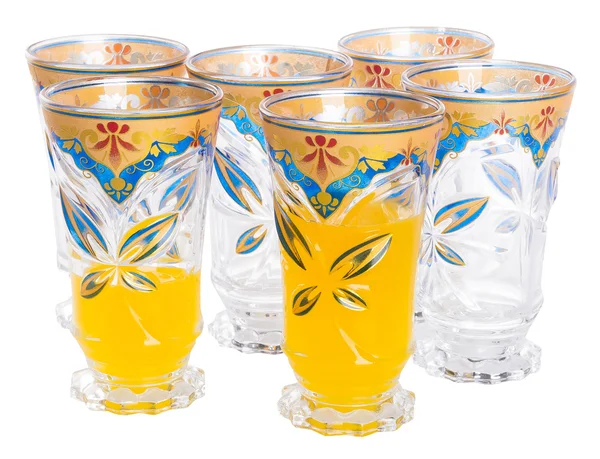 Orange juice on a background — Stock Photo, Image