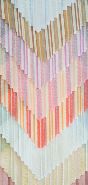 Multi renk kumaş doku örnekleri