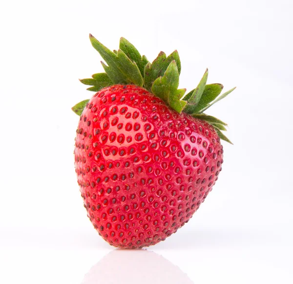 Frische Erdbeeren im Hintergrund — Stockfoto