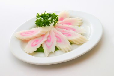 beyaz izole köfteleri