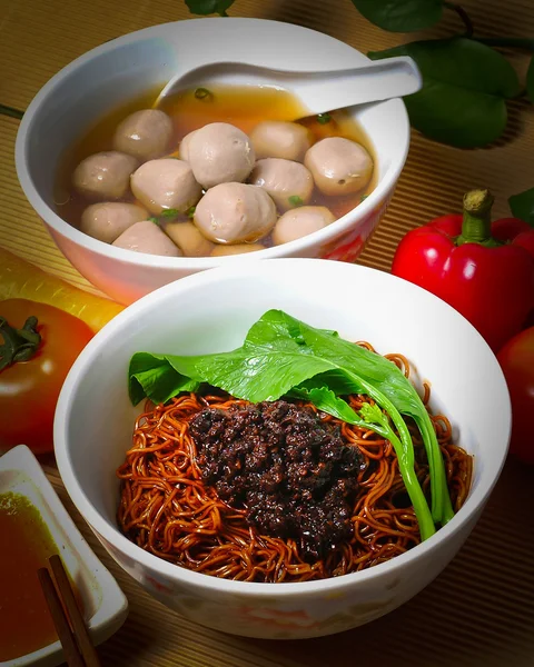 Noodle with Beef — Stock Photo, Image