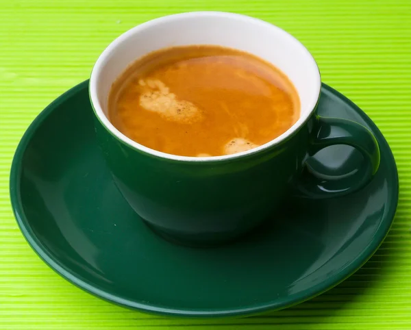 Cup of coffee on background — Stock Photo, Image