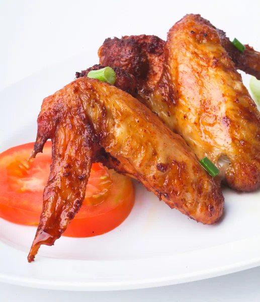 Chicken wings with background — Stock Photo, Image