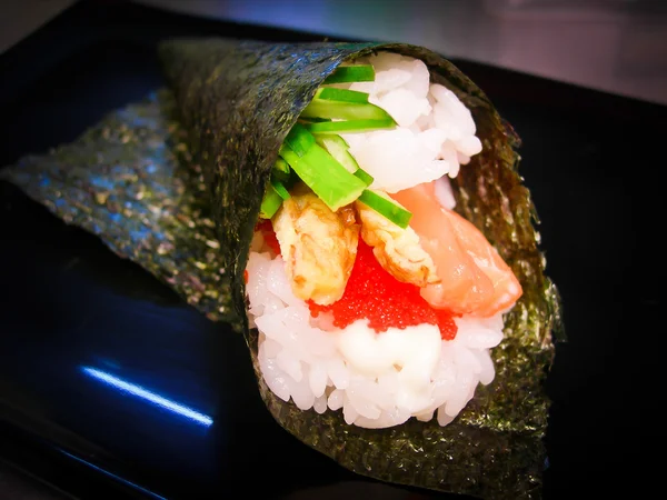 Японская еда. японская коллекция продуктов питания — стоковое фото