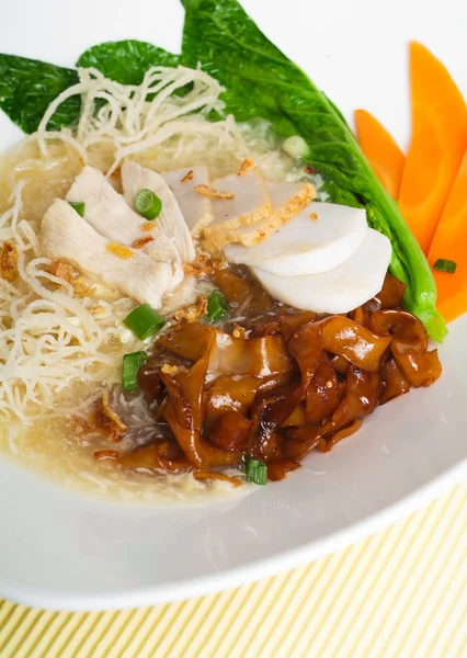 Rice noodle on background — Stock Photo, Image