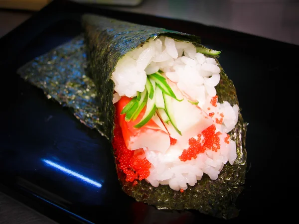 Японская еда. японская коллекция продуктов питания — стоковое фото