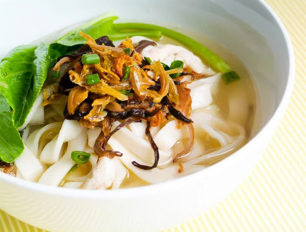 Fideos Sopa y comida asiática — Foto de Stock