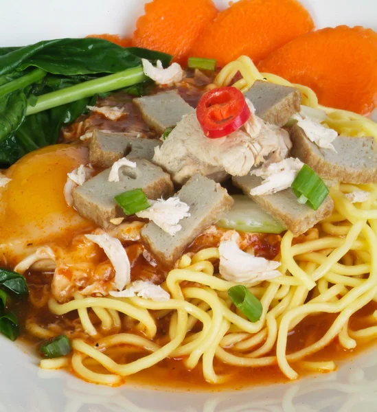 Sopa de fideos. Asia alimentos — Foto de Stock