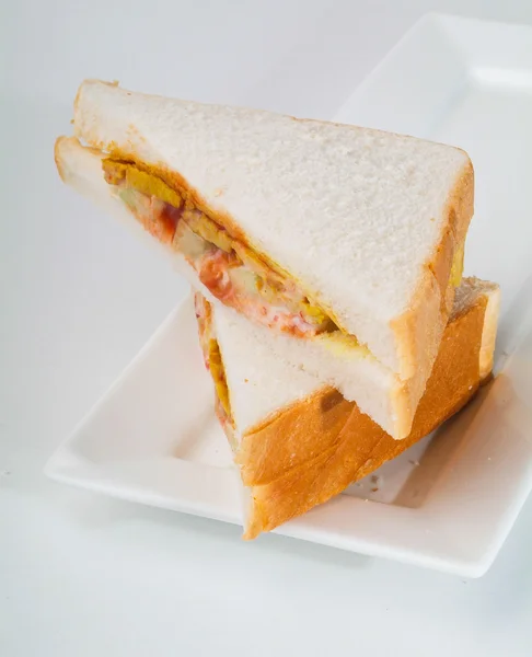 Sandwich. sandwich on background — Stock Photo, Image