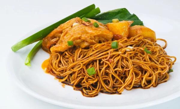 Baldadig noodle, gedroogde baldadig noodle — Stockfoto