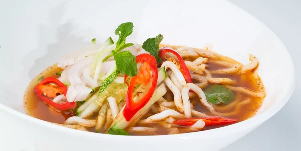 Assam laksa, asiatisches malaiisches Essen — Stockfoto