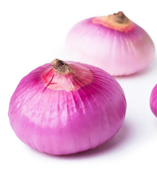 Red onion on background — Stock Photo, Image