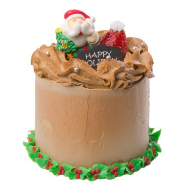 cake, Christmas ice cream cake clipart