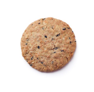 Çerezler üzerinde beyaz bg