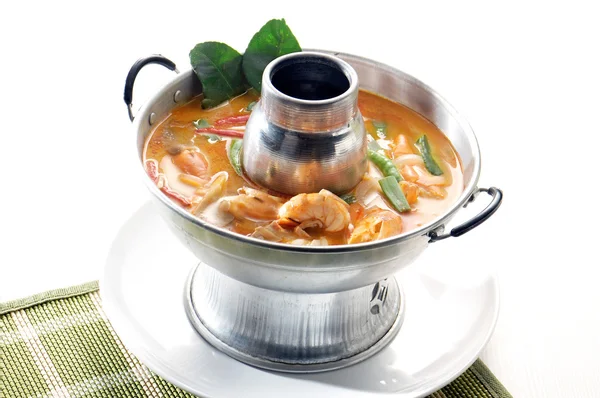 태국 음식 톰 얌 해산물 — 스톡 사진