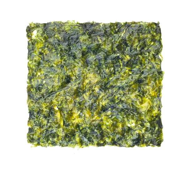 海藻、背景に揚げ昆布 — ストック写真