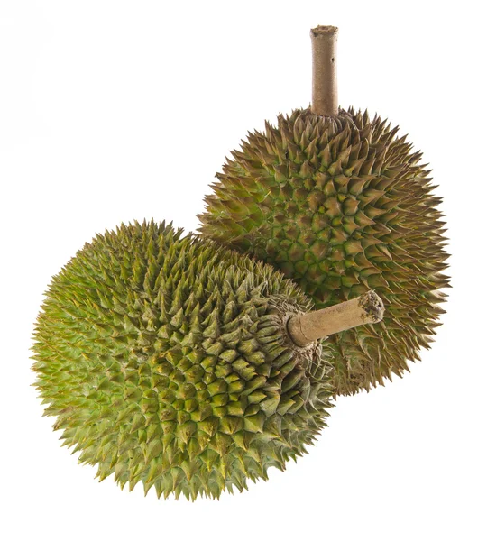 Durian, de koning van vruchten Zuid-Oost-Azië op achtergrond. — Stockfoto