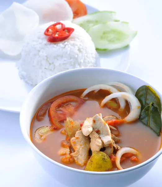 Страви тайської кухні - Kung Том ям — стокове фото