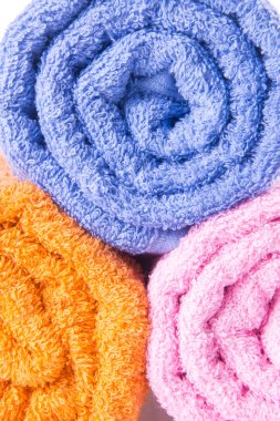 havlu. bir arka plan üzerinde havlu