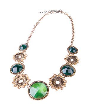 bir arka plan üzerinde güzel necklase