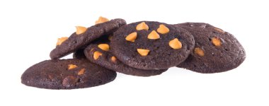 zemin üzerine çikolata Çerezler