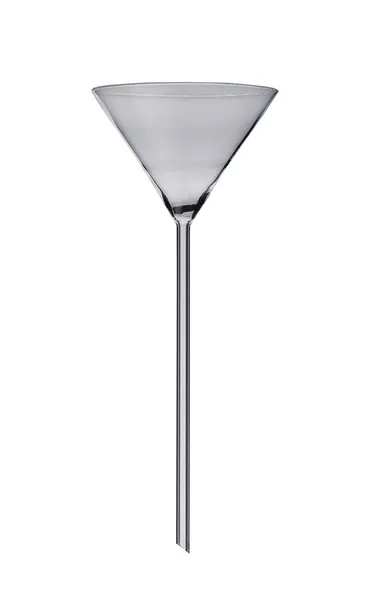 Lab. scientific glassware -funnel on a background — Stock Photo, Image
