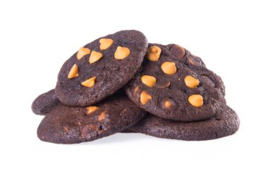 zemin üzerine çikolata Çerezler