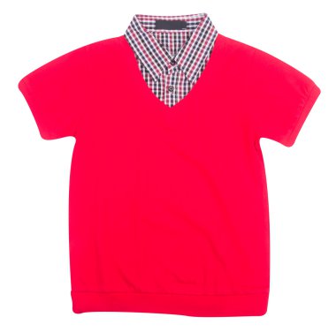 gömlek. bir arka plan üzerinde 