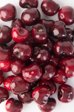 färska körsbär bär på bakgrund