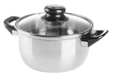 Pan. bir arka plan üzerinde tava