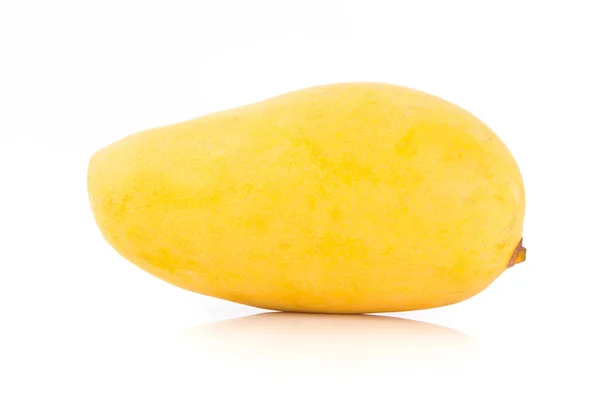 Κίτρινο μάνγκο φρούτων, σε φόντο — Φωτογραφία Αρχείου