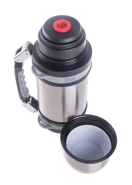 Thermo, Thermo flask on background. — Stock Photo, Image