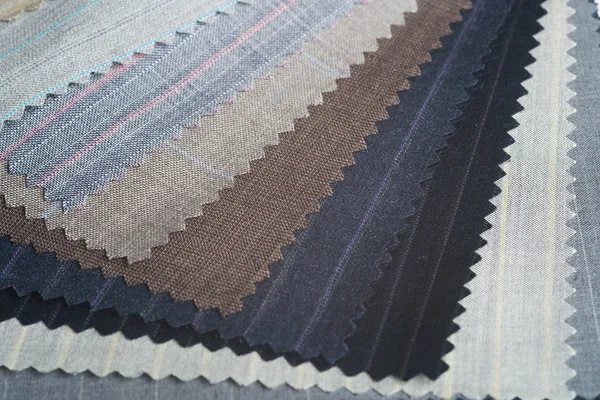 Тканини текстильні. Зразок бавовняної тканини Стокове Фото