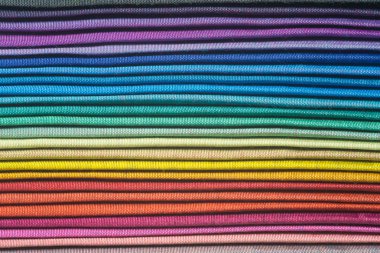 Multi renk kumaş doku örnekleri