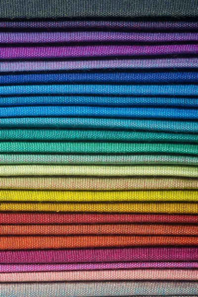 Multi-színes szövet textúra minták — Stock Fotó