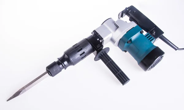 Hammer drill. Hammer drill on the background — Stock Photo, Image