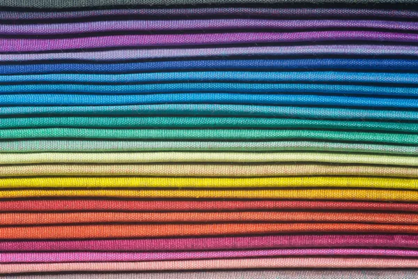 Multi color fabric texture samples Stock Picture