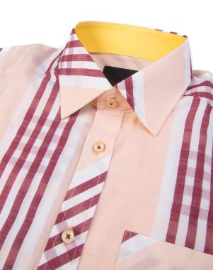 gömlek. erkek gömlek closeup arka plan üzerinde