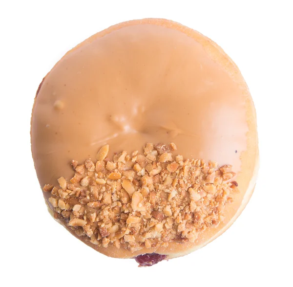 Çörek. Donuts arka planda fıstık ile — Stok fotoğraf