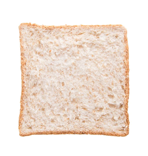 Φέτα ψωμιού σε φόντο — Φωτογραφία Αρχείου