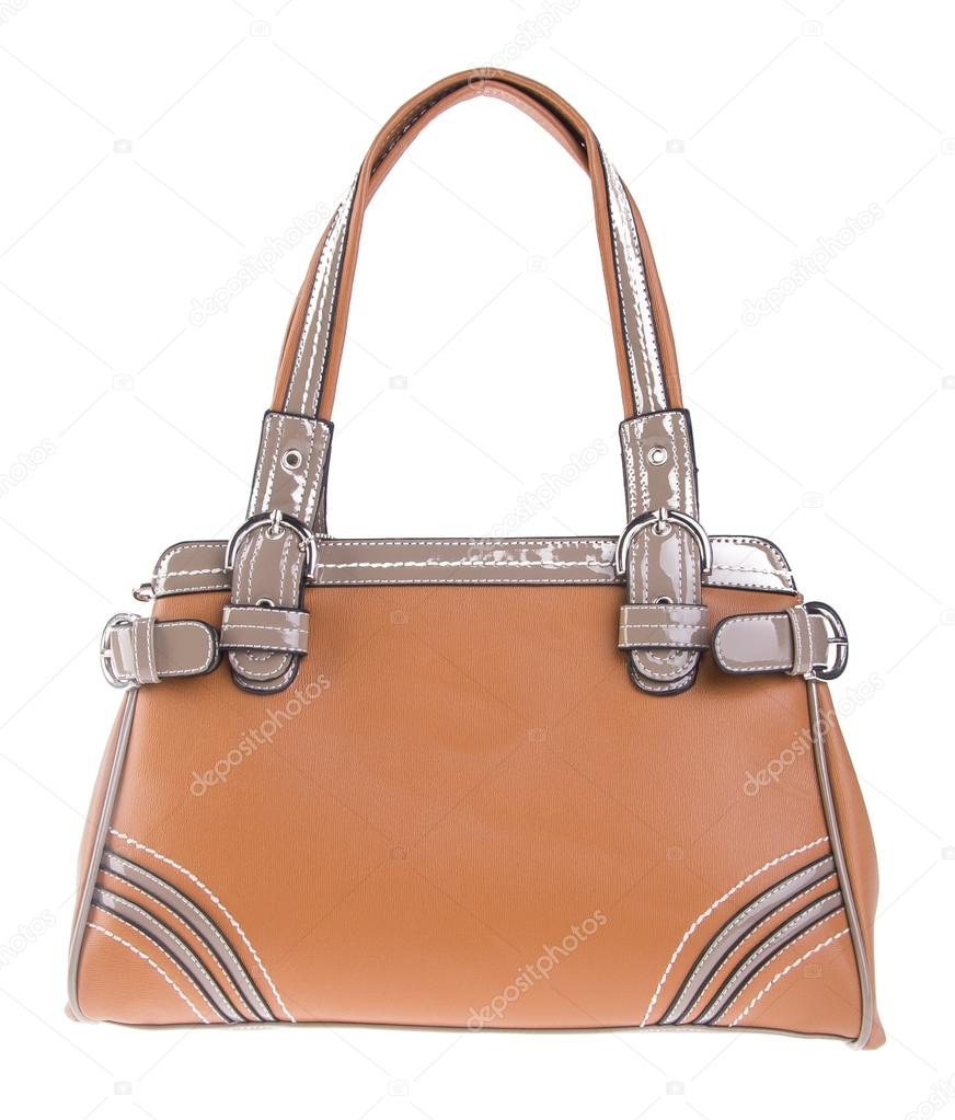 woman's handbag on a background
