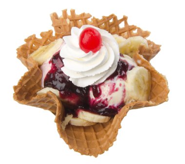 Dondurmalı meyve yakın çekim