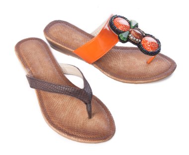 Ayakkabı. bir arka plan üzerinde kadın ayakkabı